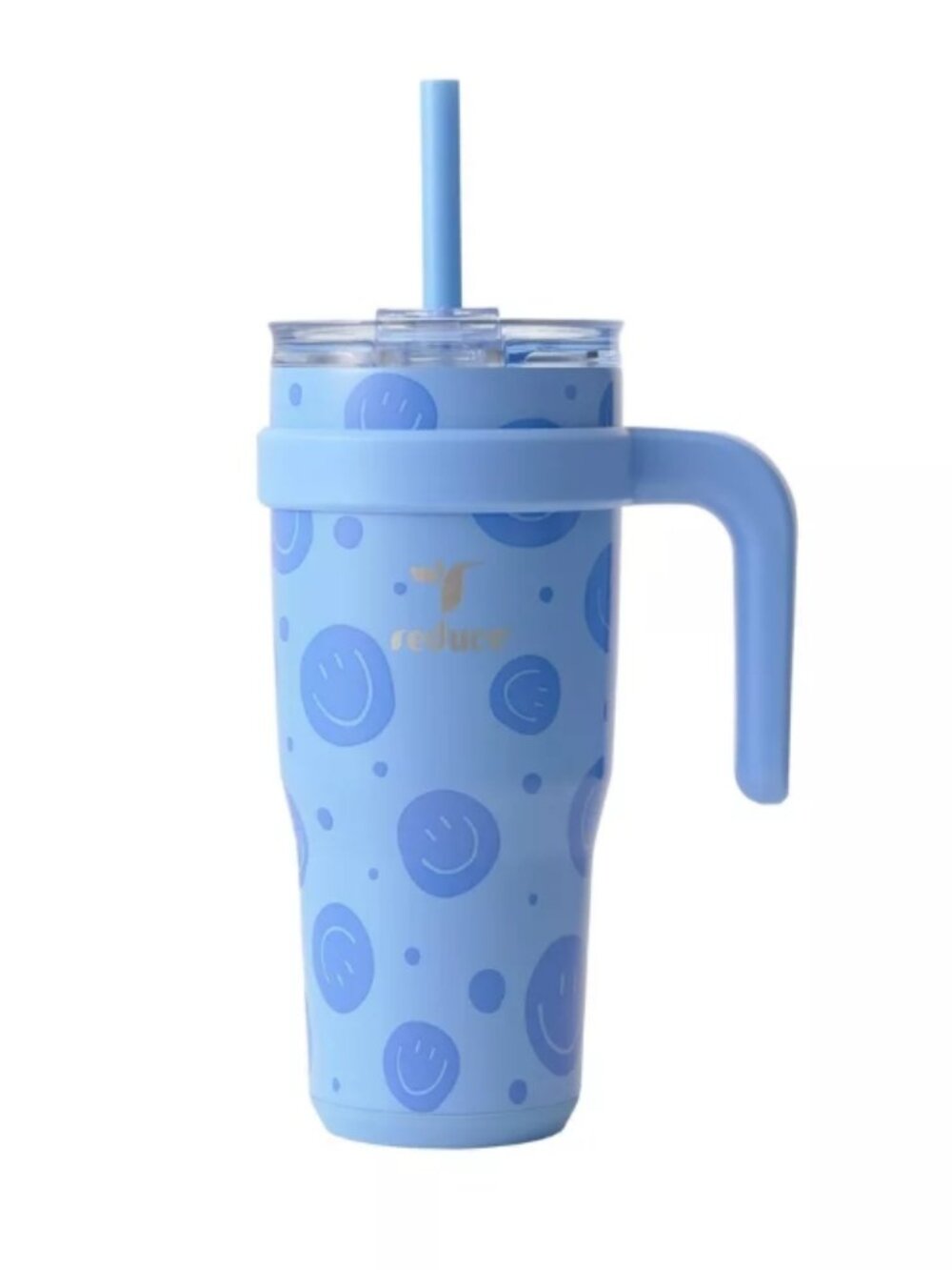 Reduce 24oz Cold1 Vacuum Insulated Stainless Steel Straw Tumbler Mug Blue